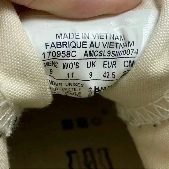 Converse Chuck Taylor All Star 70 High Top Sneakers men’s size 9 - Picture 8 of 9